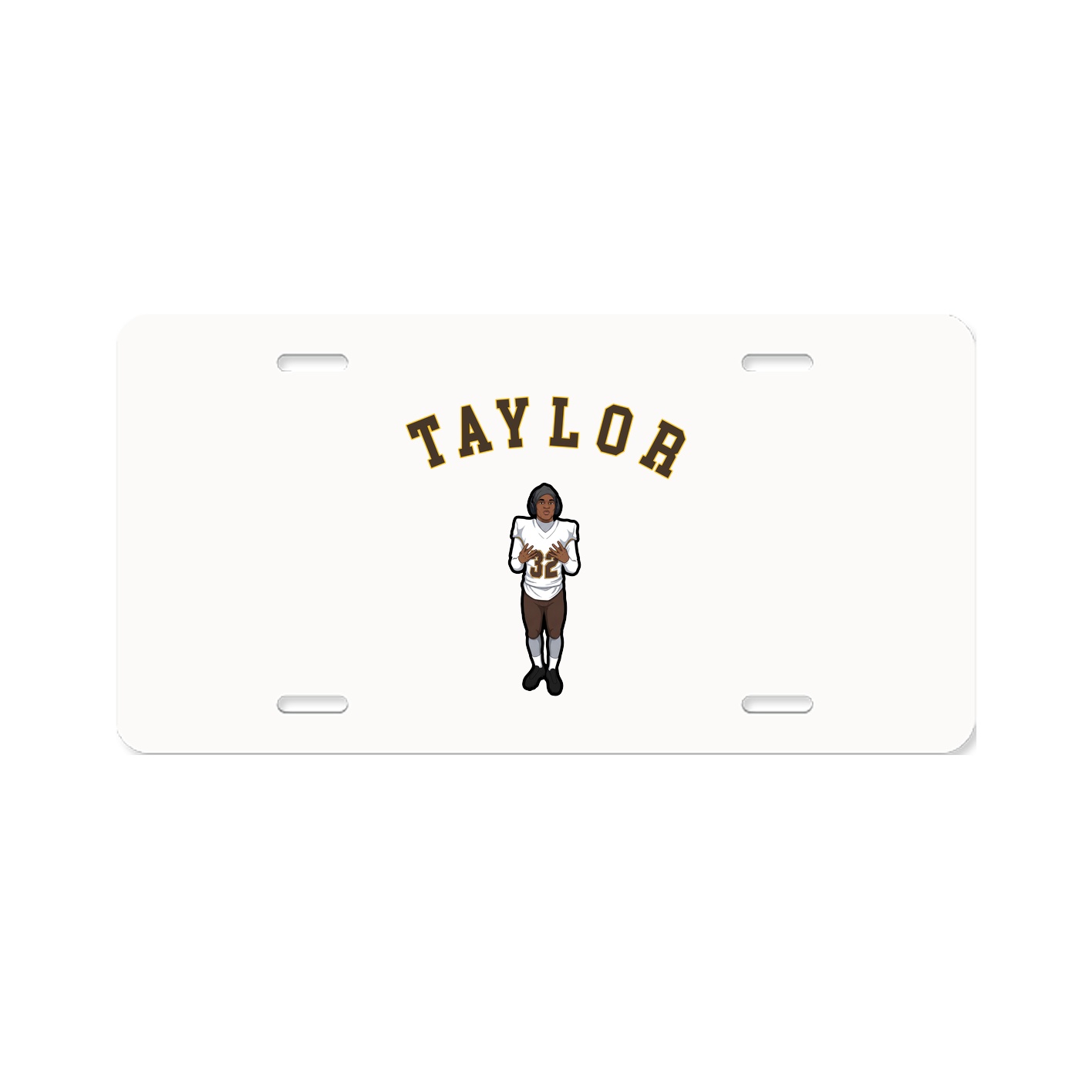 License Plate — Shirsey Arch in Classic