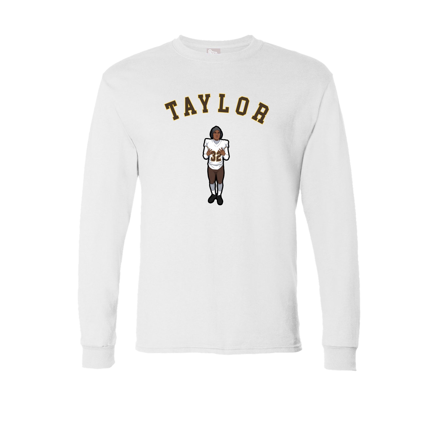 Long Sleeve Tee — Shirsey Arch in White