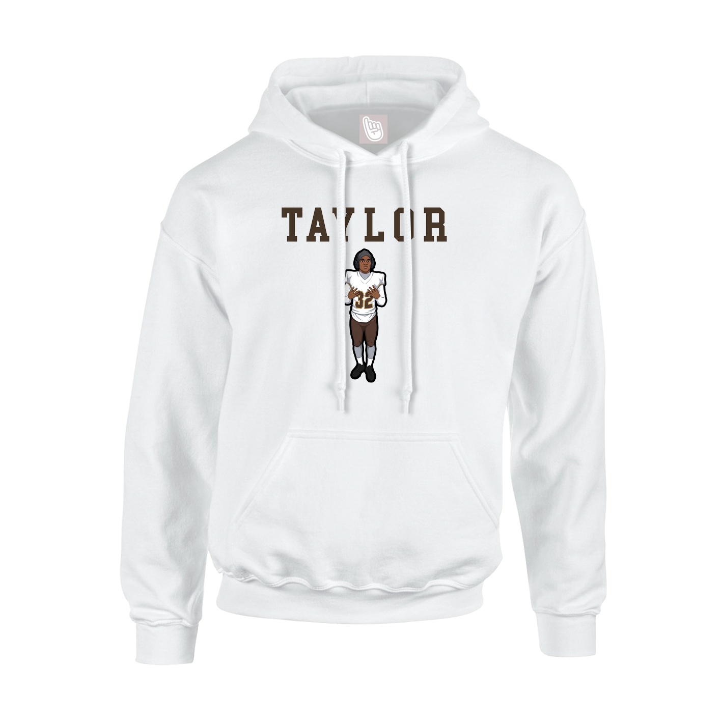 Youth Hoodie — Shirsey in White