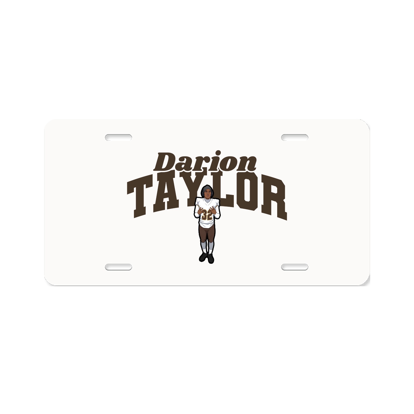 License Plate — Signature Arch in Classic