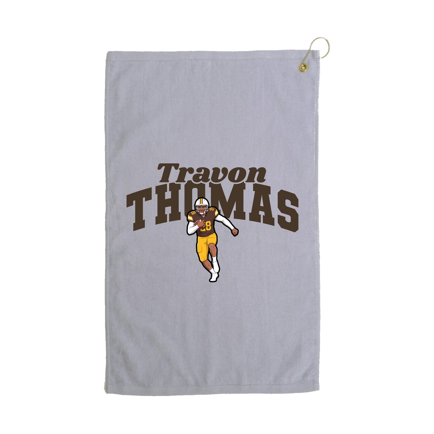 Golf Towel — Signature Arch in Grey
