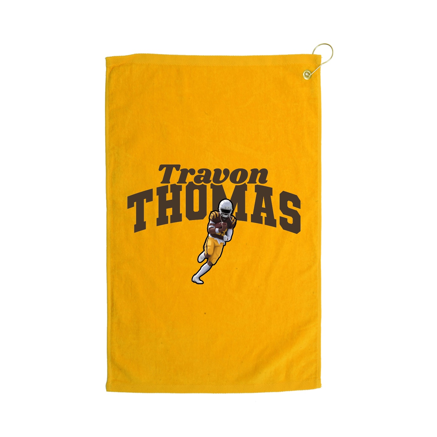 Golf Towel — Signature Arch in Gold