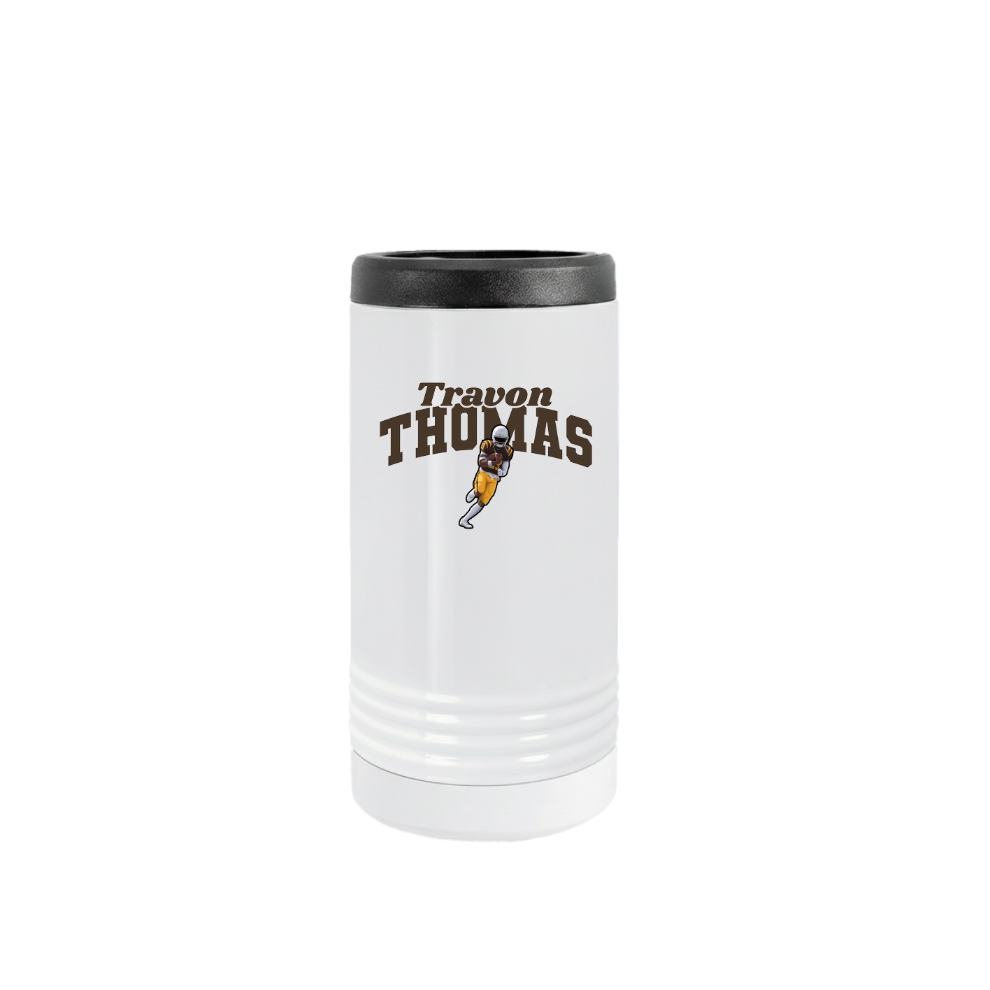 Slim Beverage Holder — Signature Arch in White