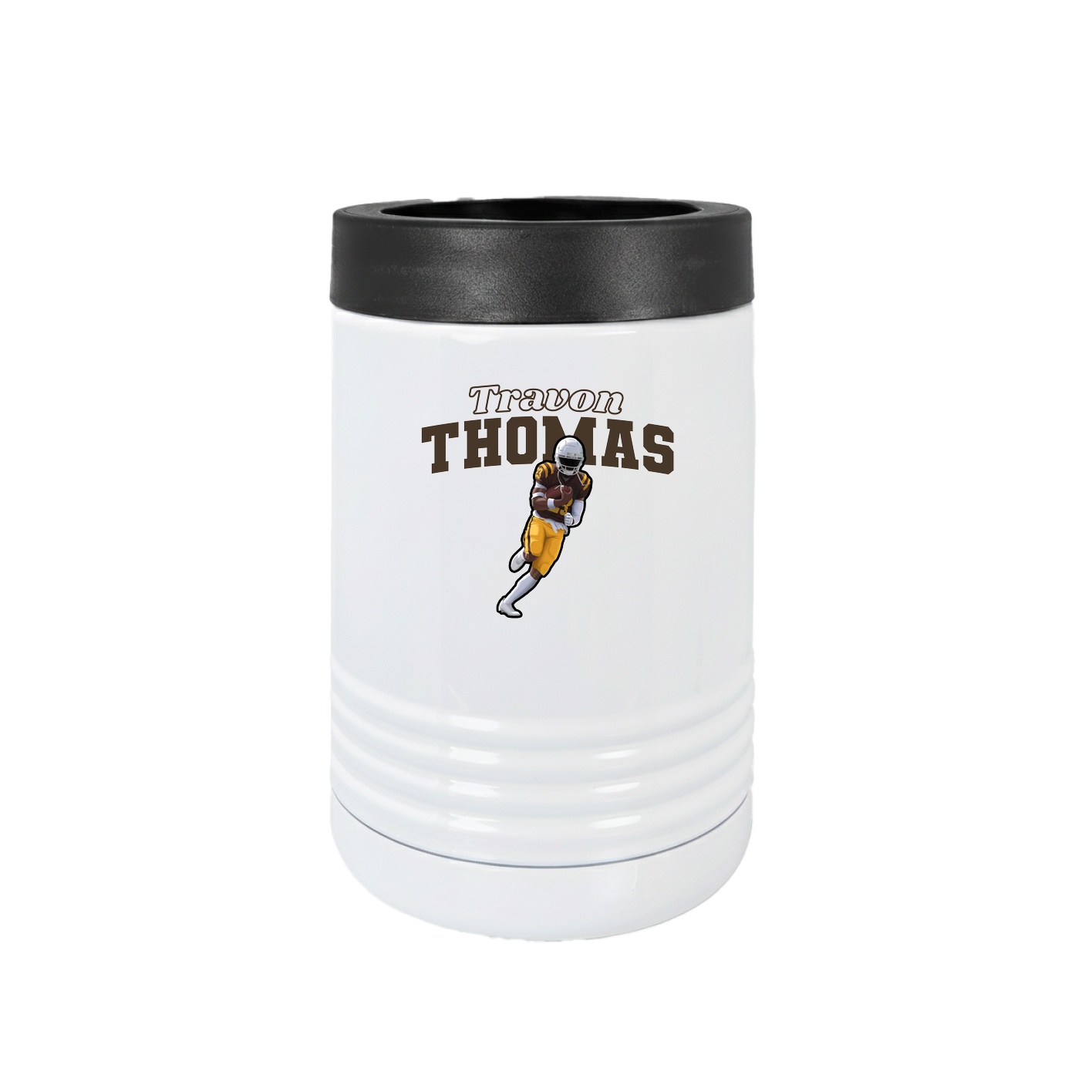 Beverage Holder — Name Arch in White
