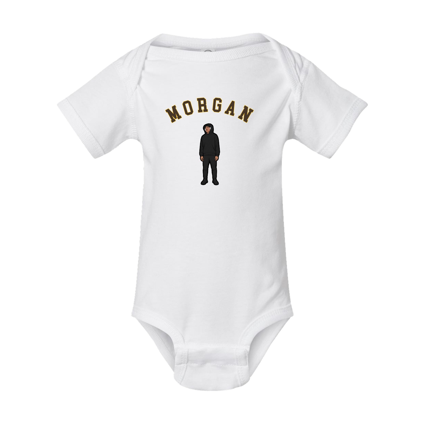 Baby Onesie — Shirsey Arch in White