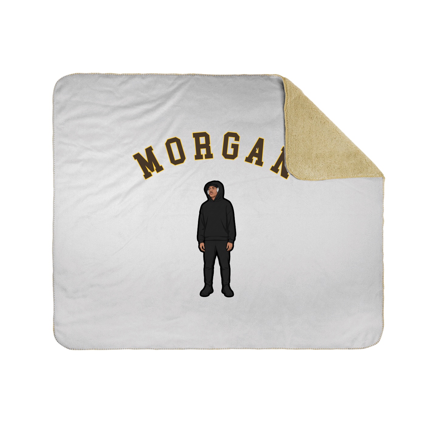 Throw Blanket — Shirsey Arch in White
