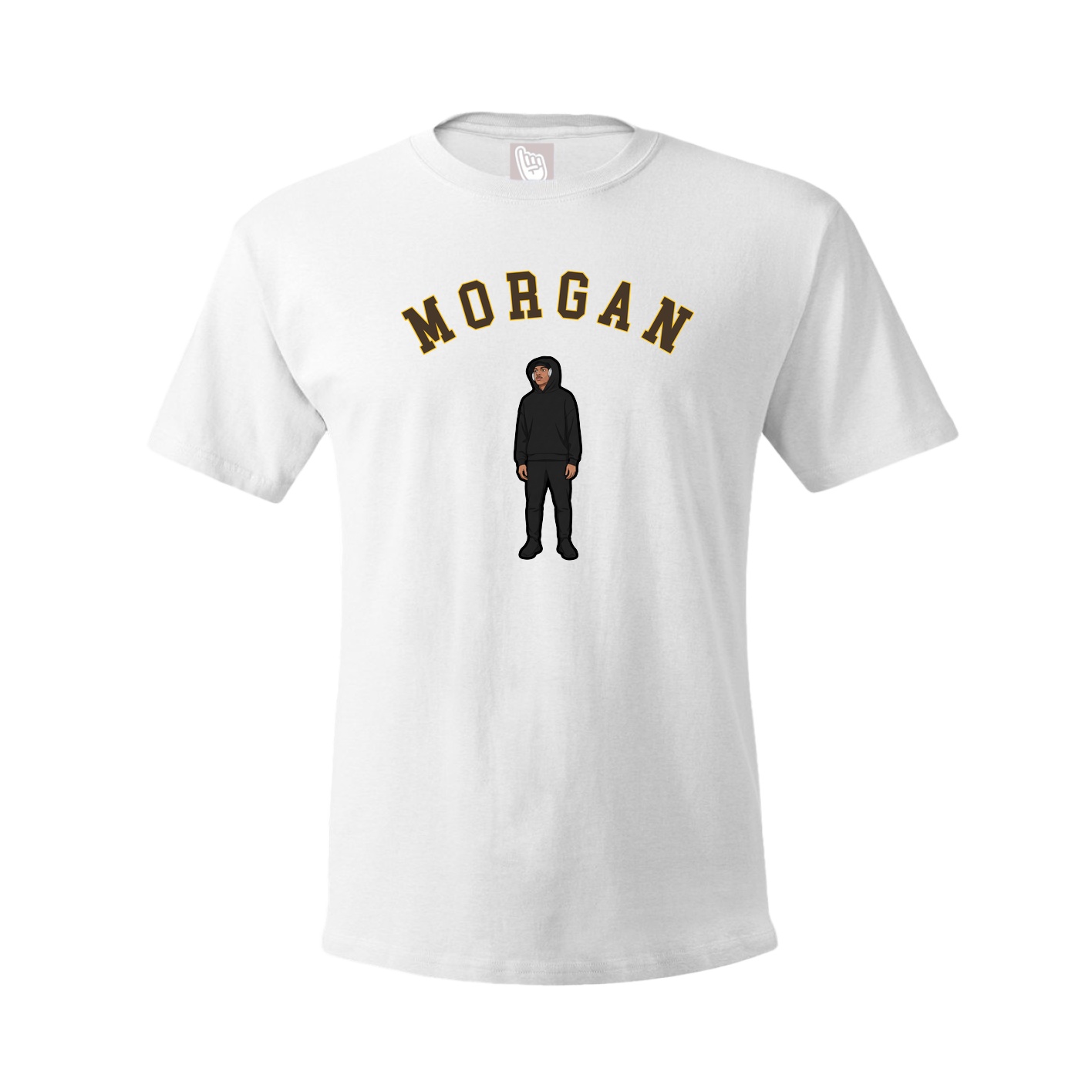 Youth Tee — Shirsey Arch in White