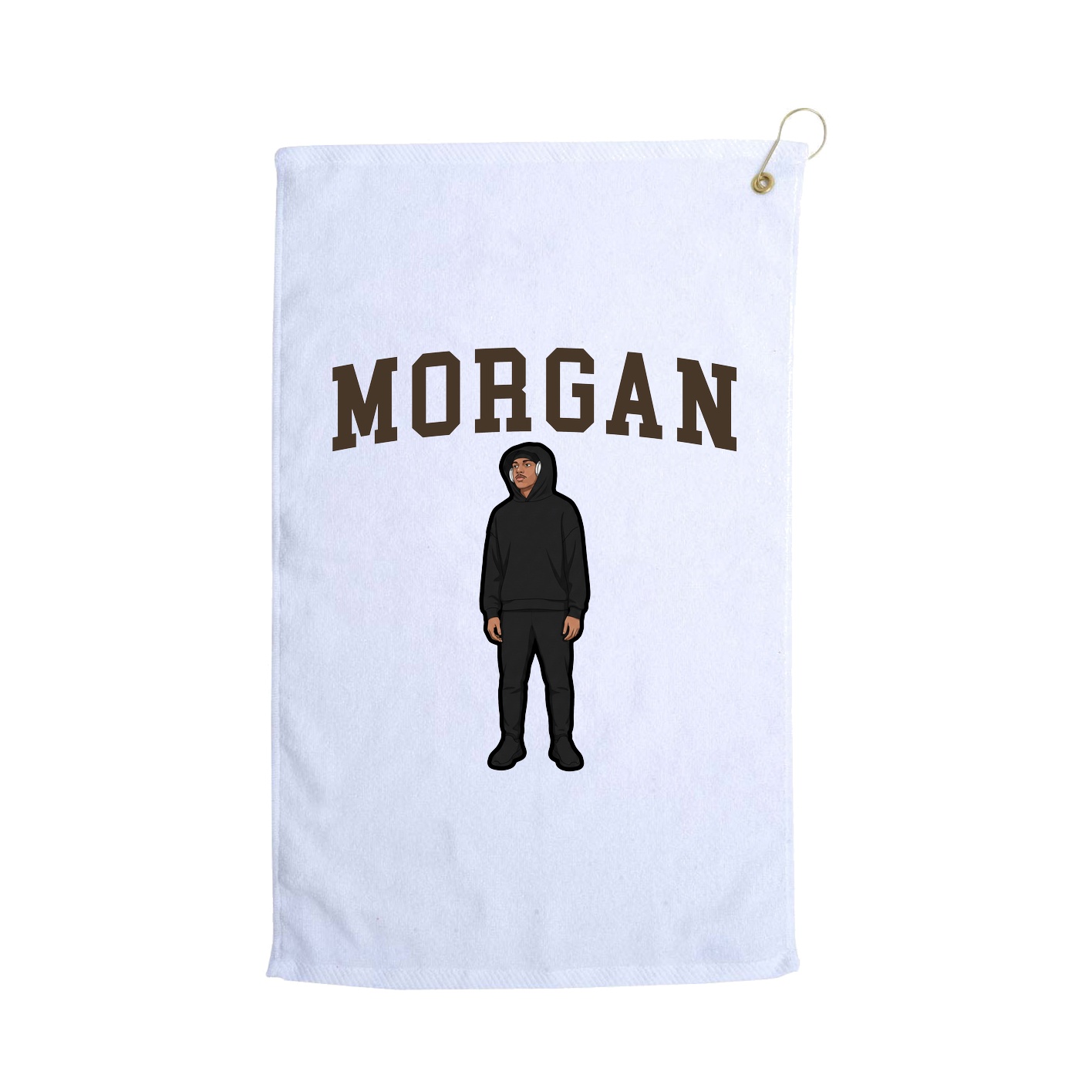 Golf Towel — Shirsey in White