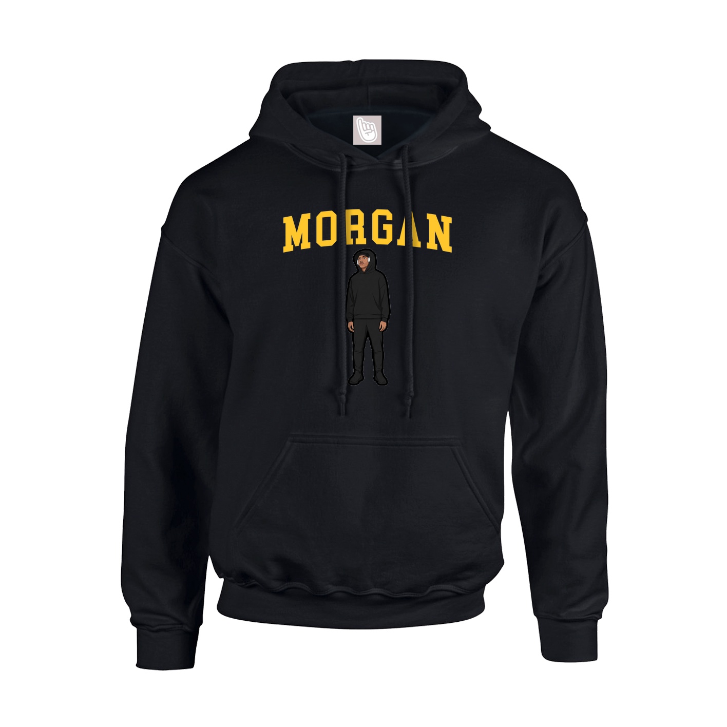 Hoodie — Shirsey in Black