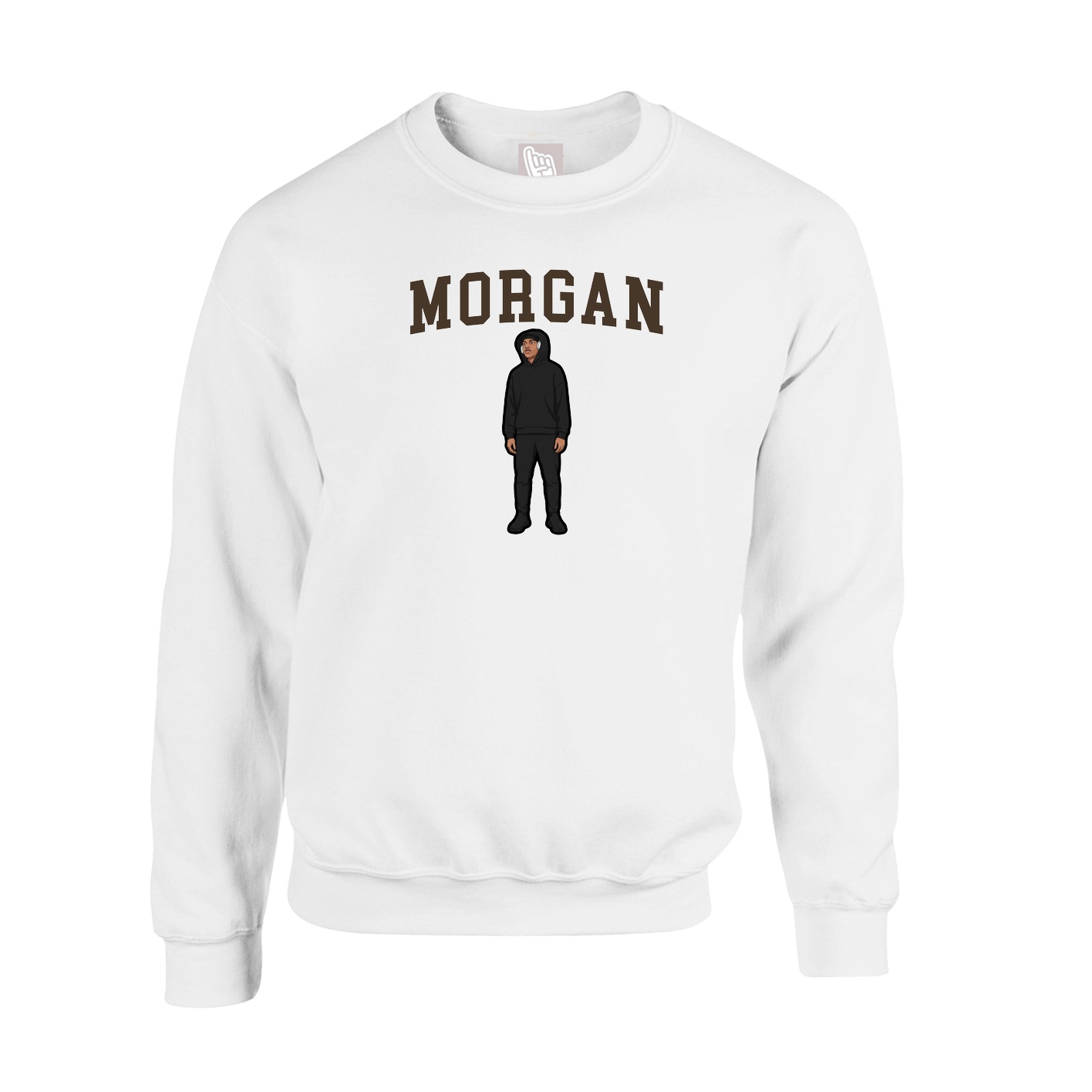 Fleece Crew — Shirsey in White