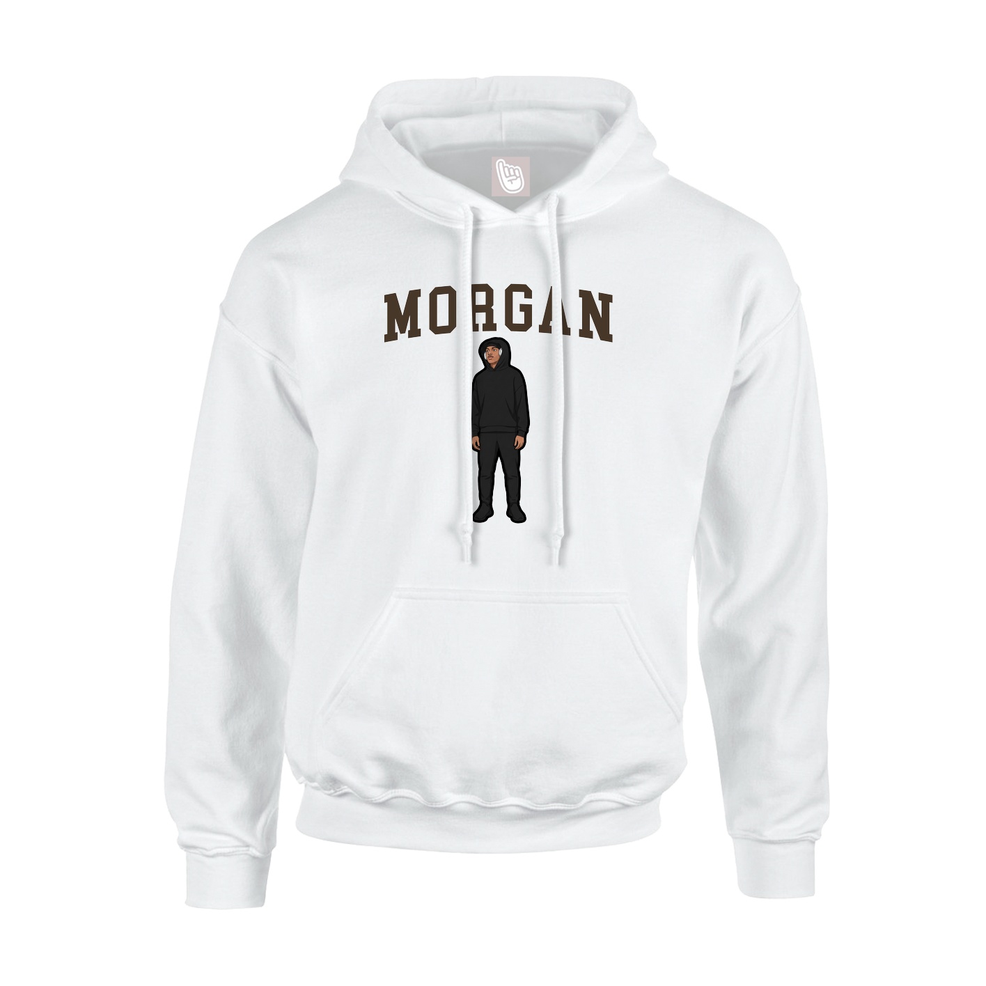 Youth Hoodie — Shirsey in White