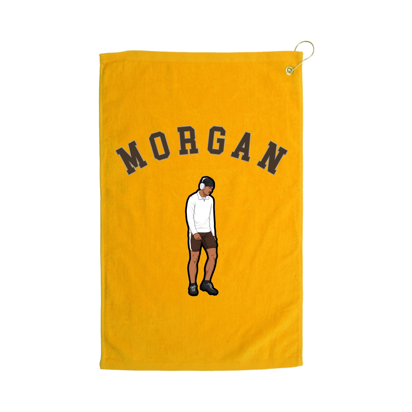 Golf Towel — Shirsey Arch in Gold