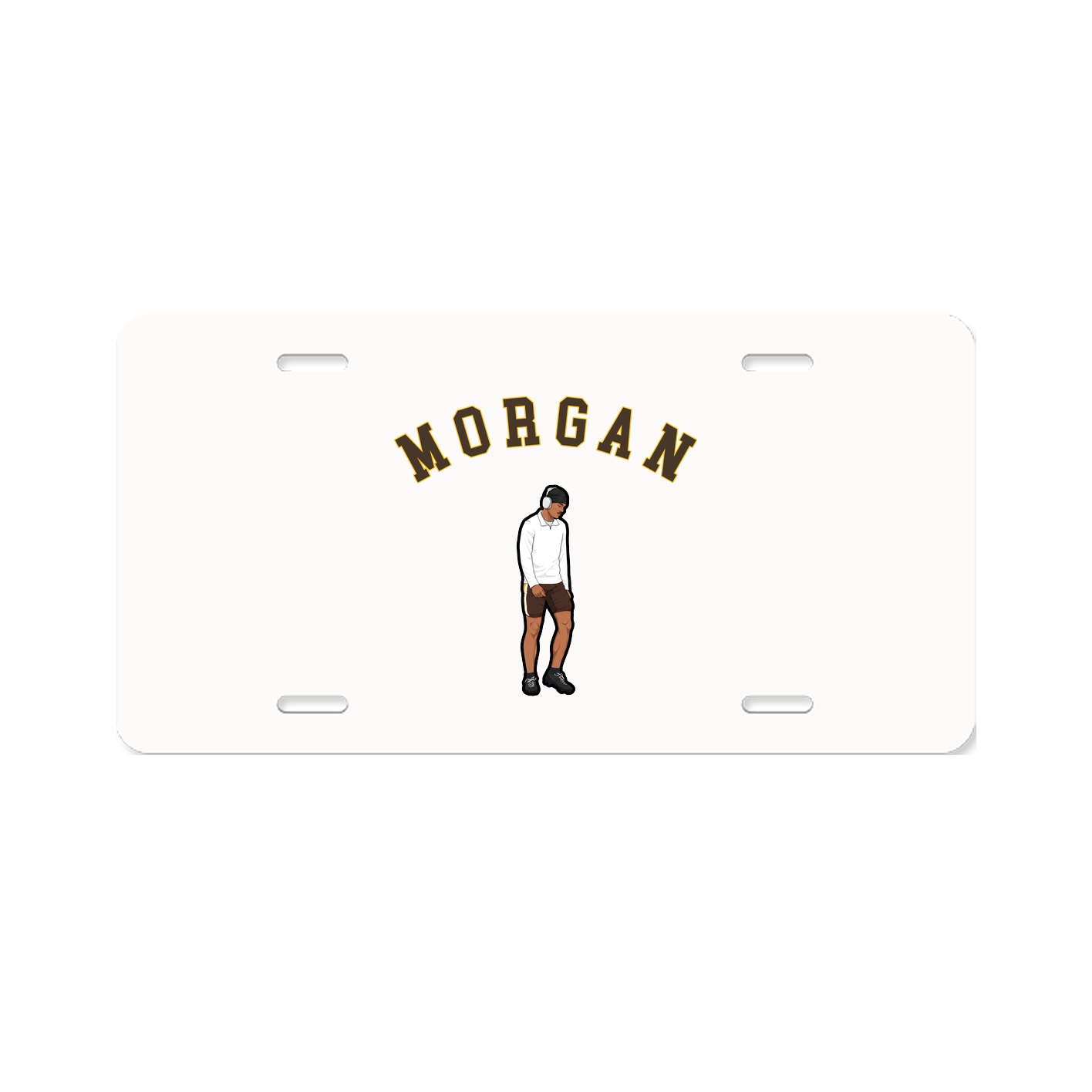 License Plate — Shirsey Arch in Classic