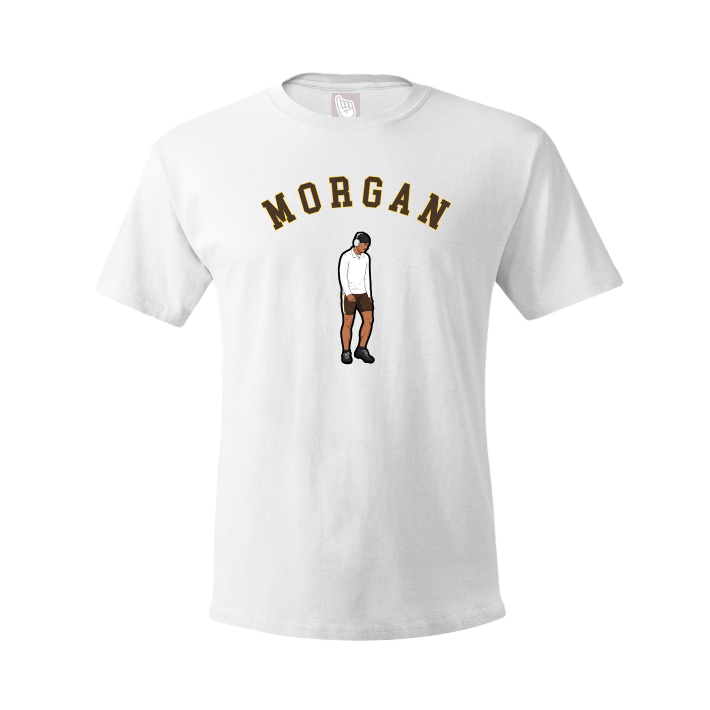 Youth Tee — Shirsey Arch in White