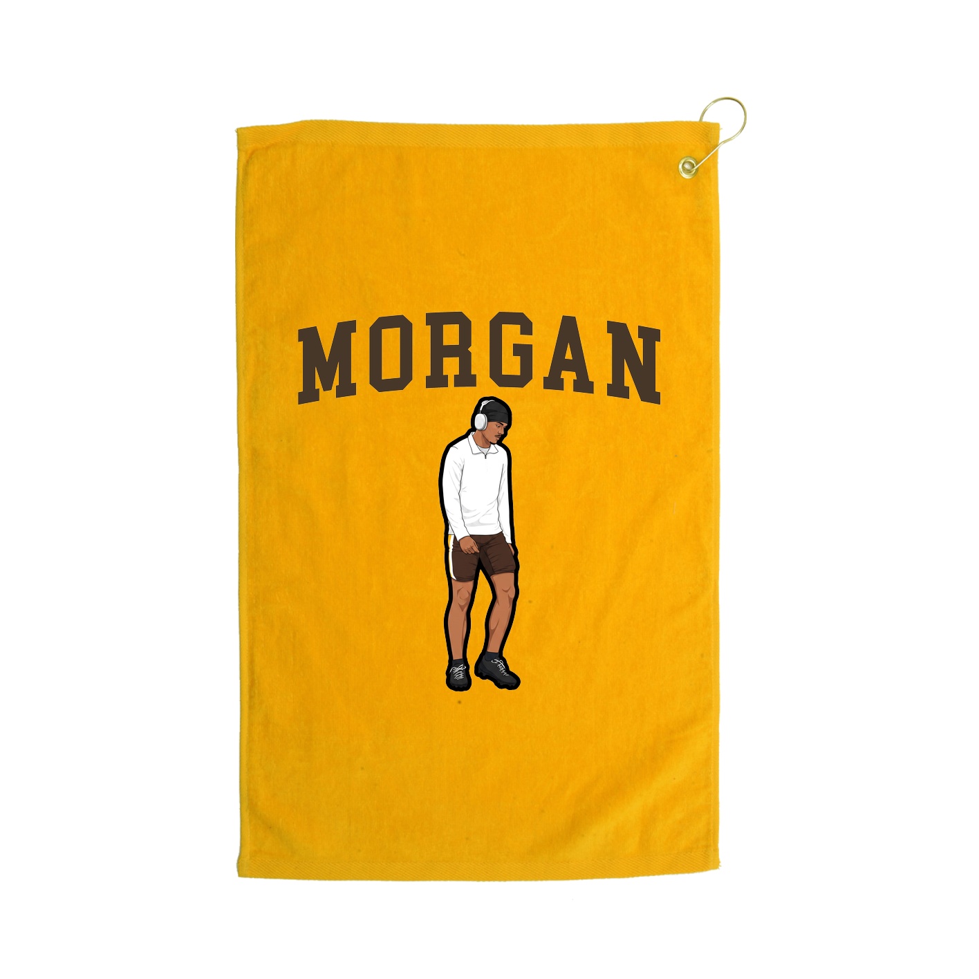 Golf Towel — Shirsey in Gold