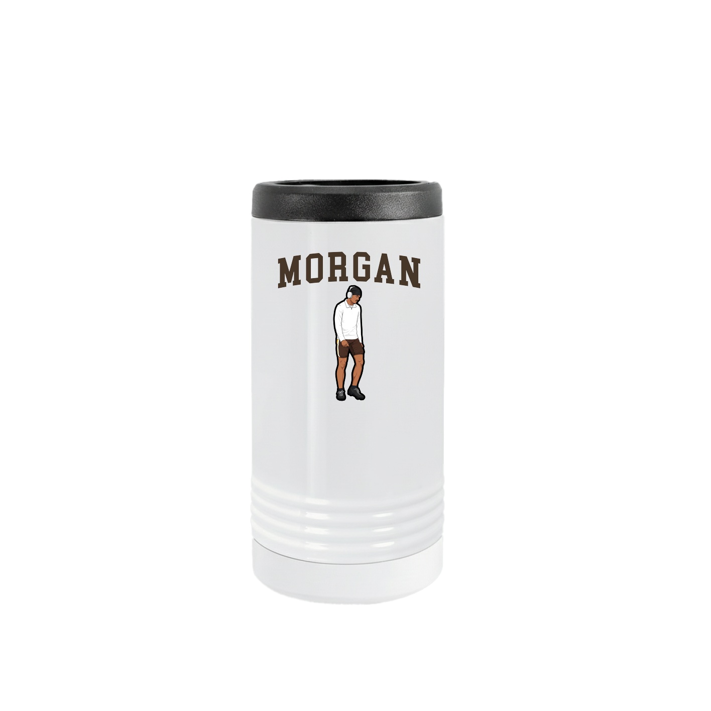 Slim Beverage Holder — Shirsey in White