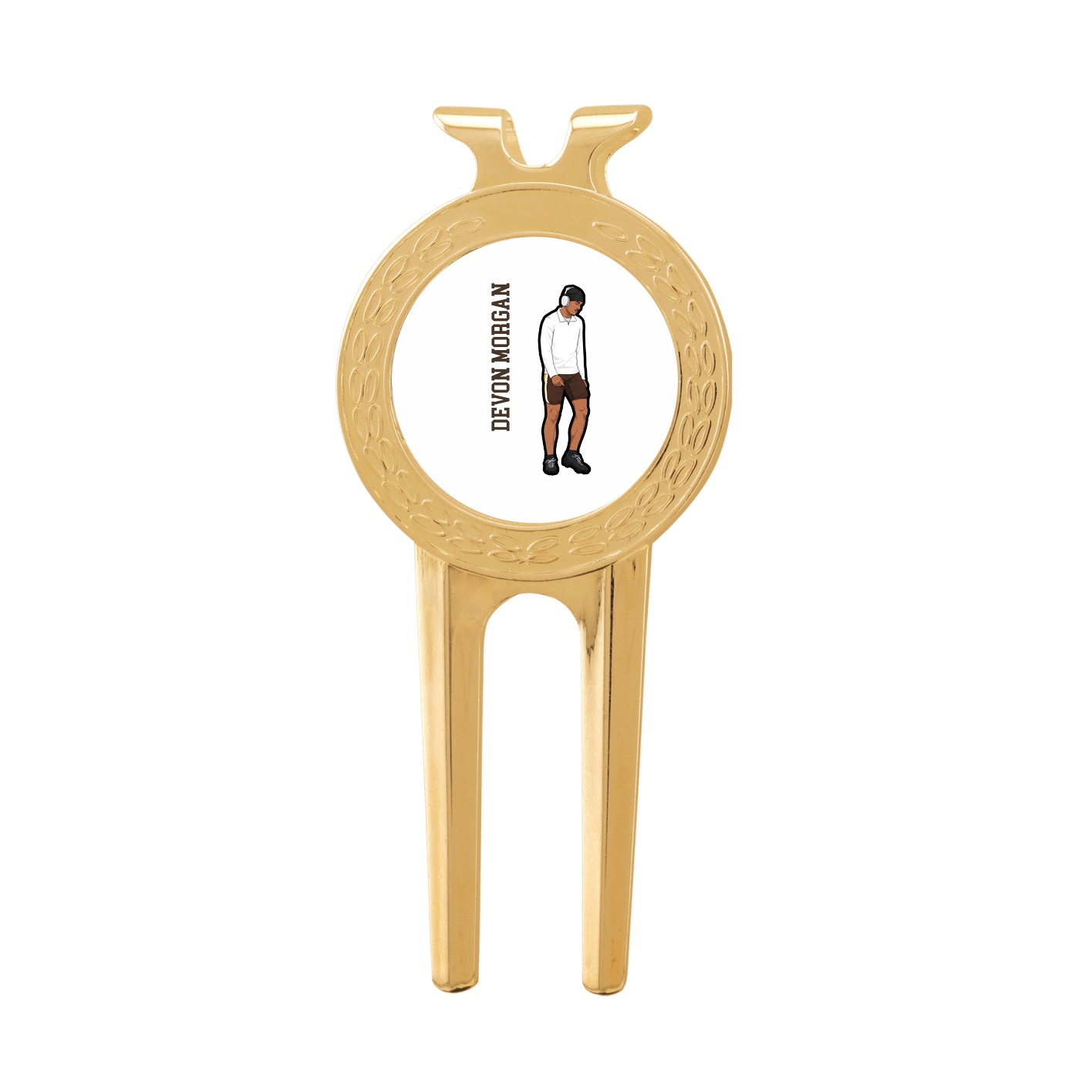 Divot Tool with Ball Marker — Name Vertical in Classic