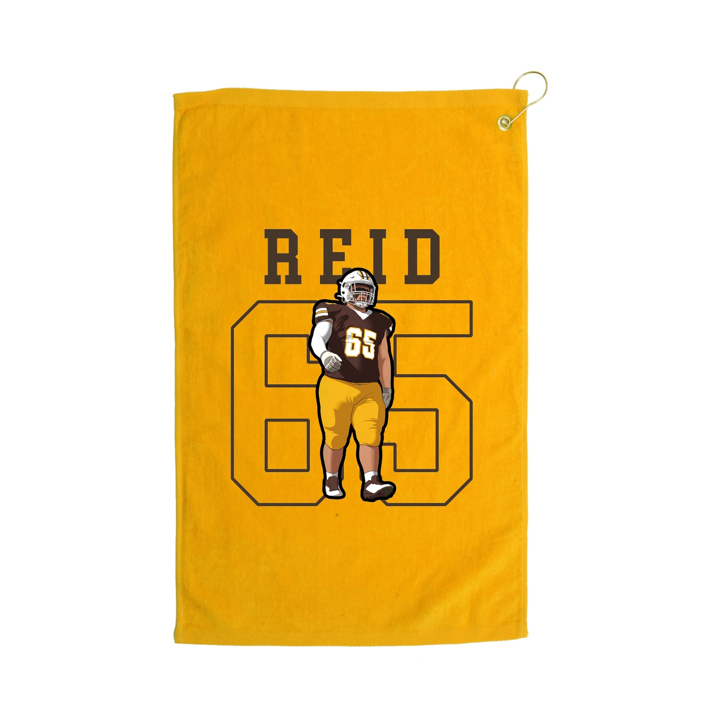 Golf Towel — Shirsey in Gold