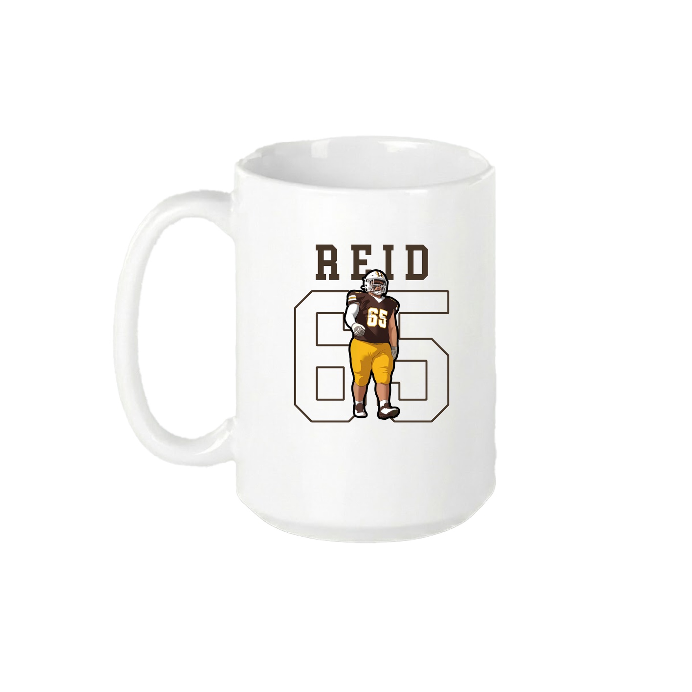 15oz Coffee Mug — Shirsey in White