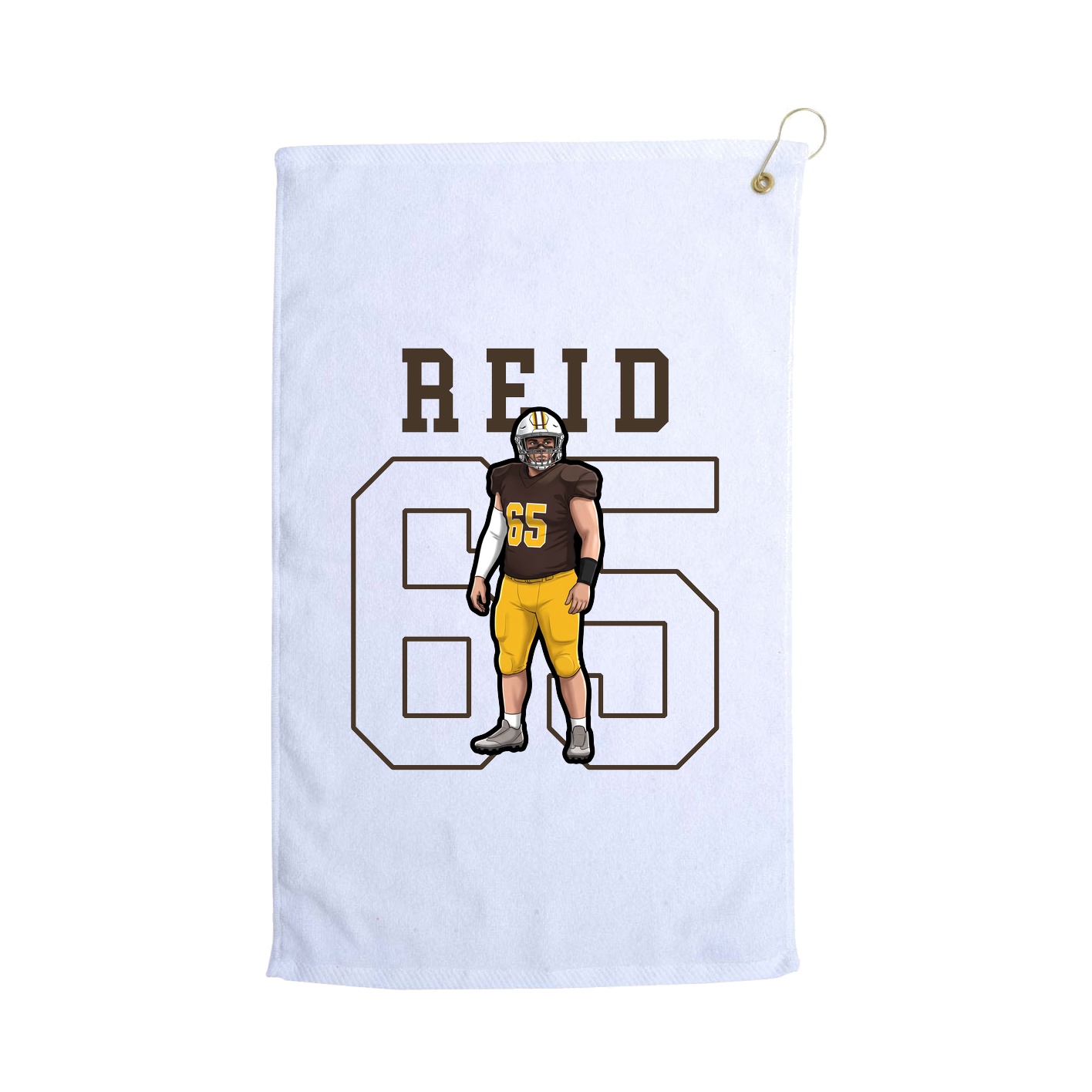 Golf Towel — Shirsey in White
