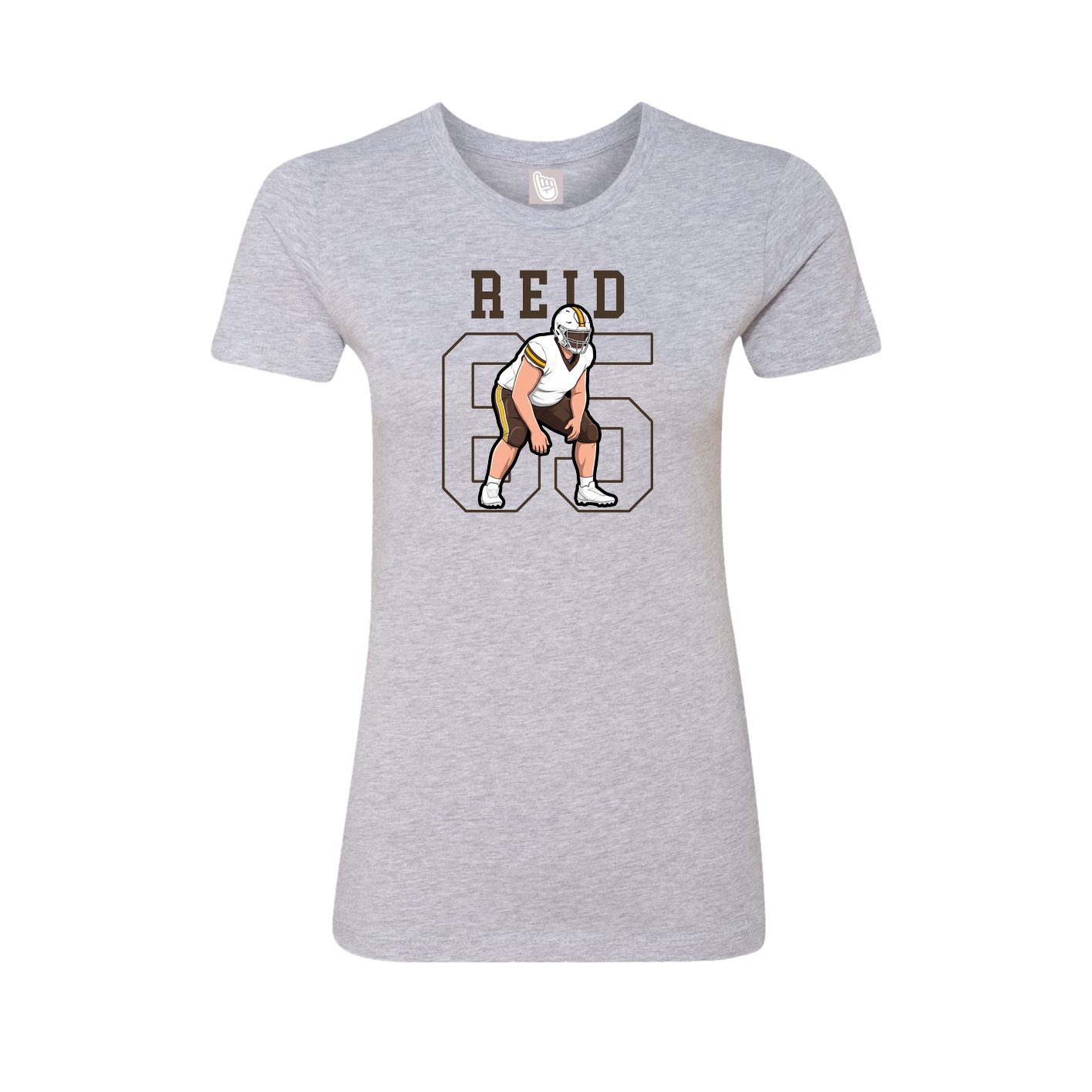Fitted Women's Tee — Shirsey in Grey