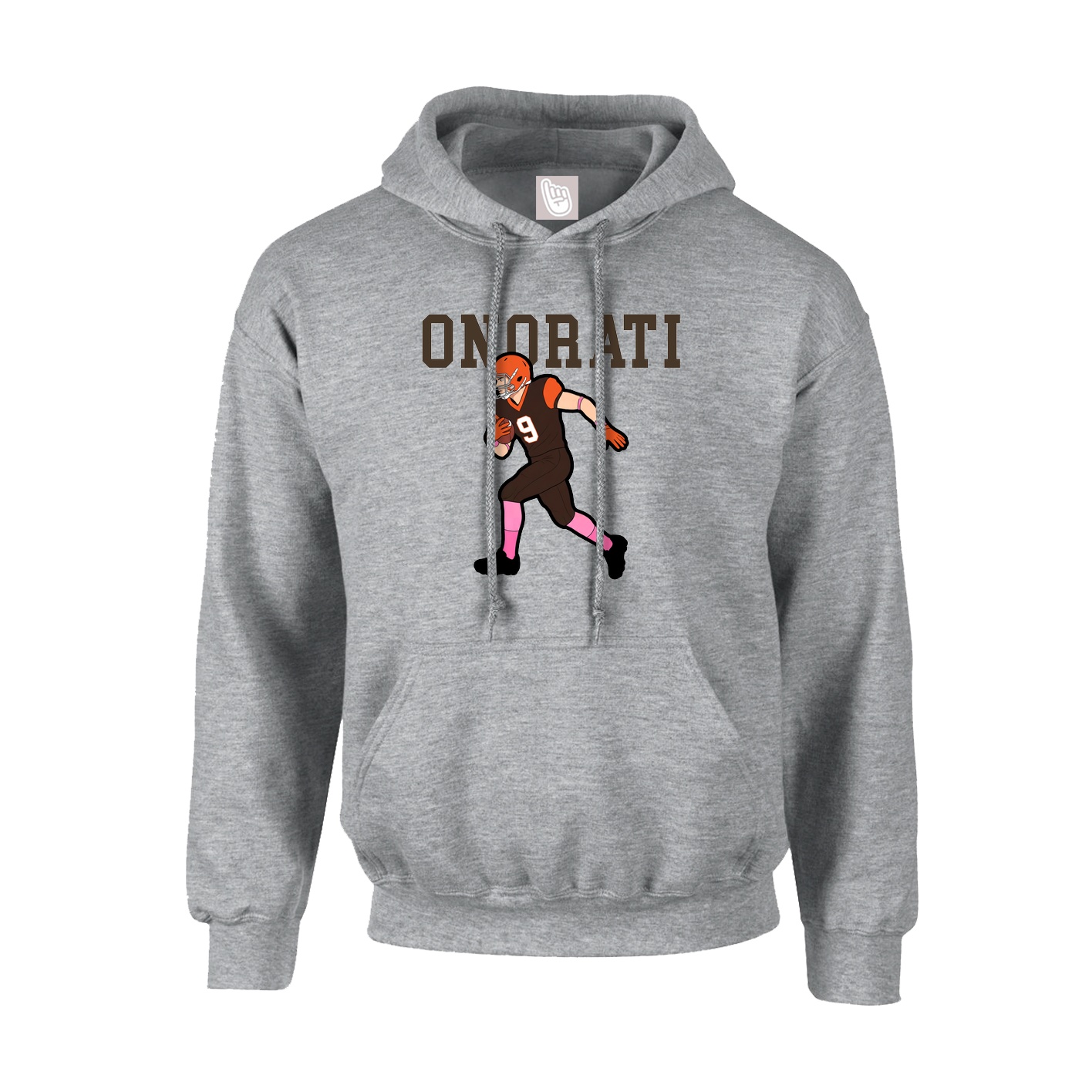 Hoodie — Shirsey in Grey