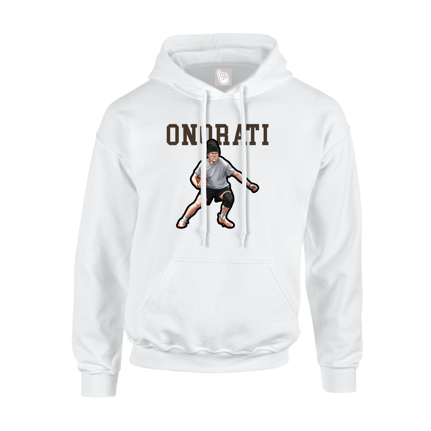 Hoodie — Shirsey in White
