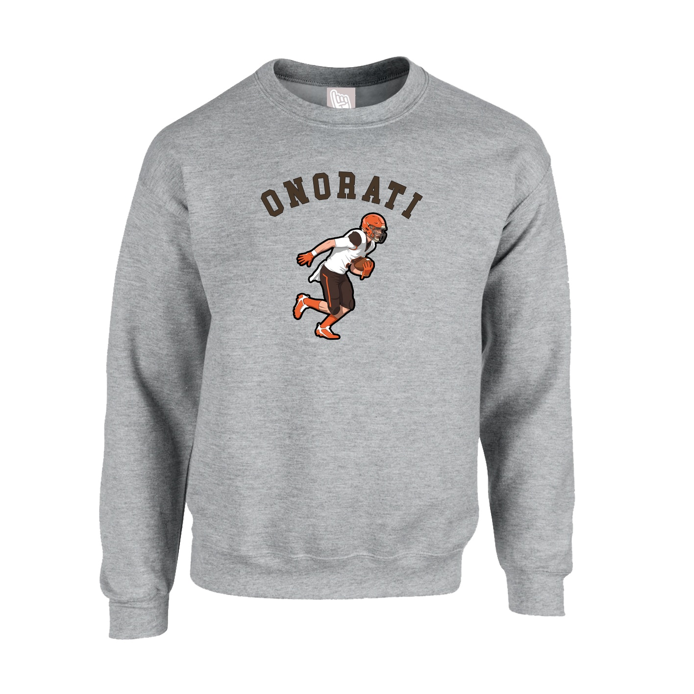 Fleece Crew — Shirsey Arch in Grey