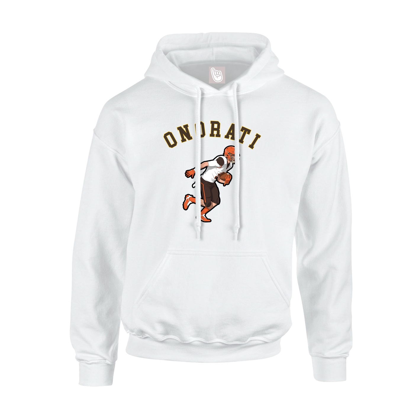 Youth Hoodie — Shirsey Arch in White