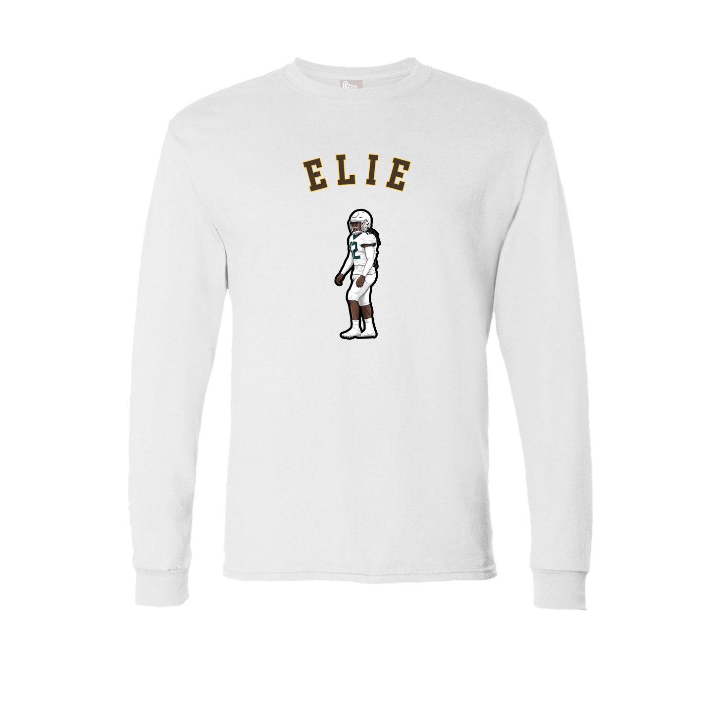 Long Sleeve Tee — Shirsey Arch in White