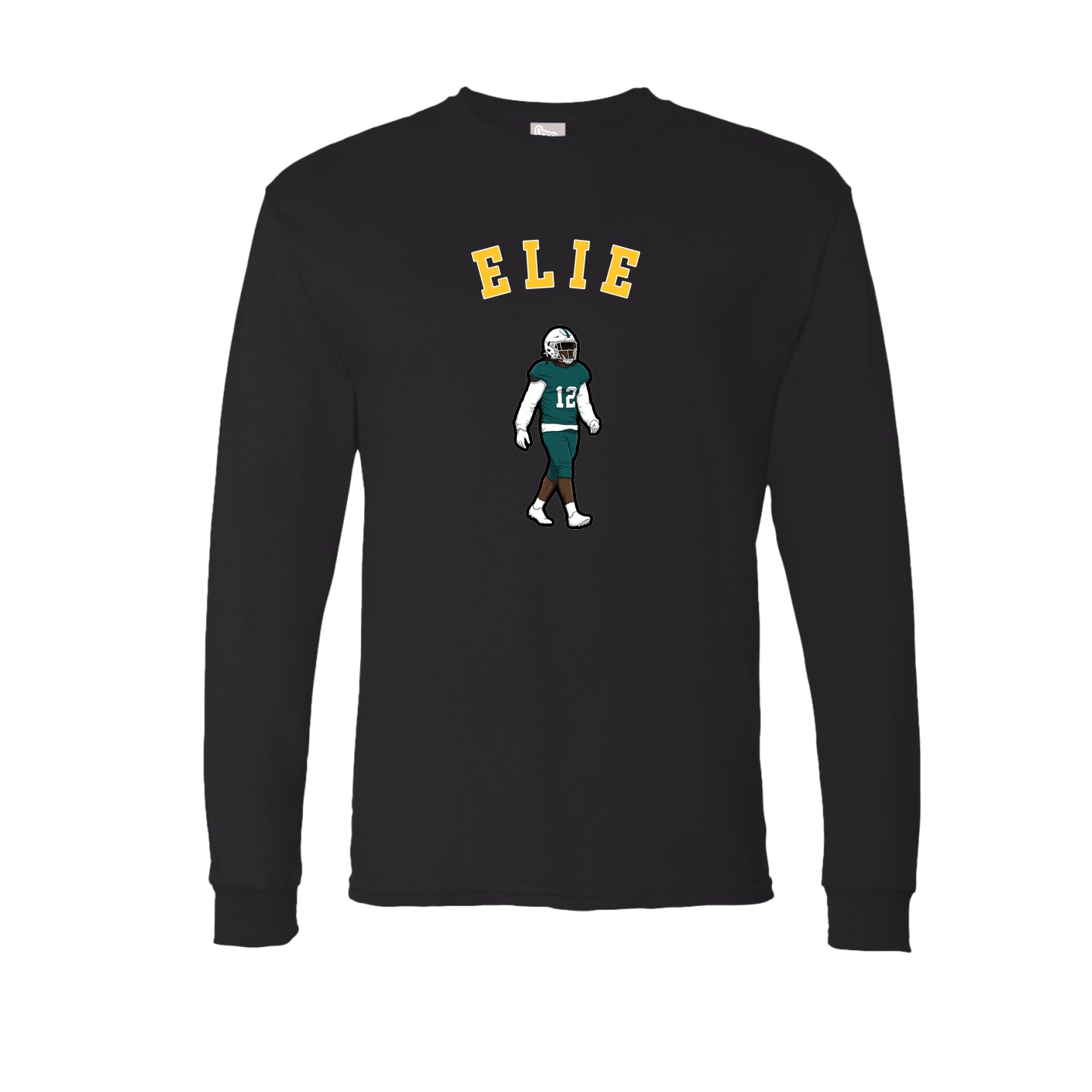 Long Sleeve Tee — Shirsey Arch in Black