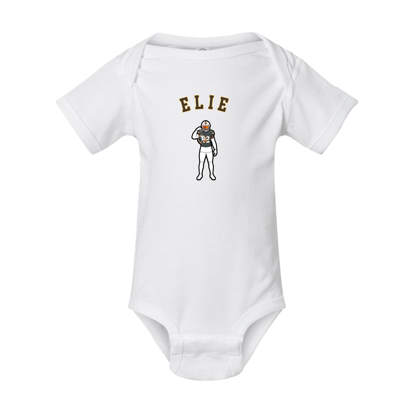 Baby Onesie — Shirsey Arch in White