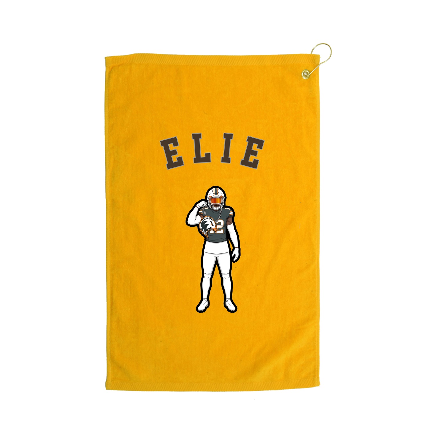 Golf Towel — Shirsey Arch in Gold