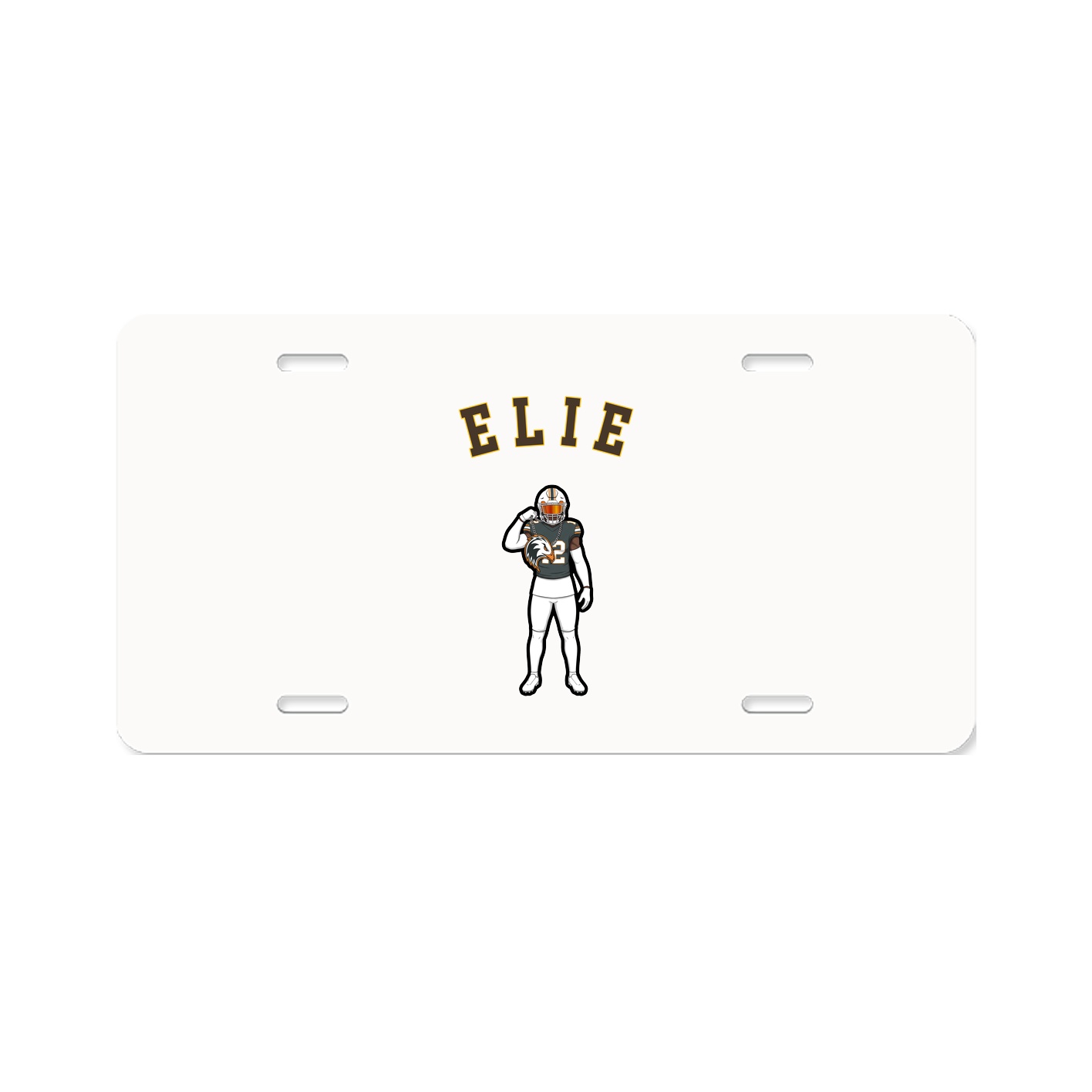 License Plate — Shirsey Arch in Classic