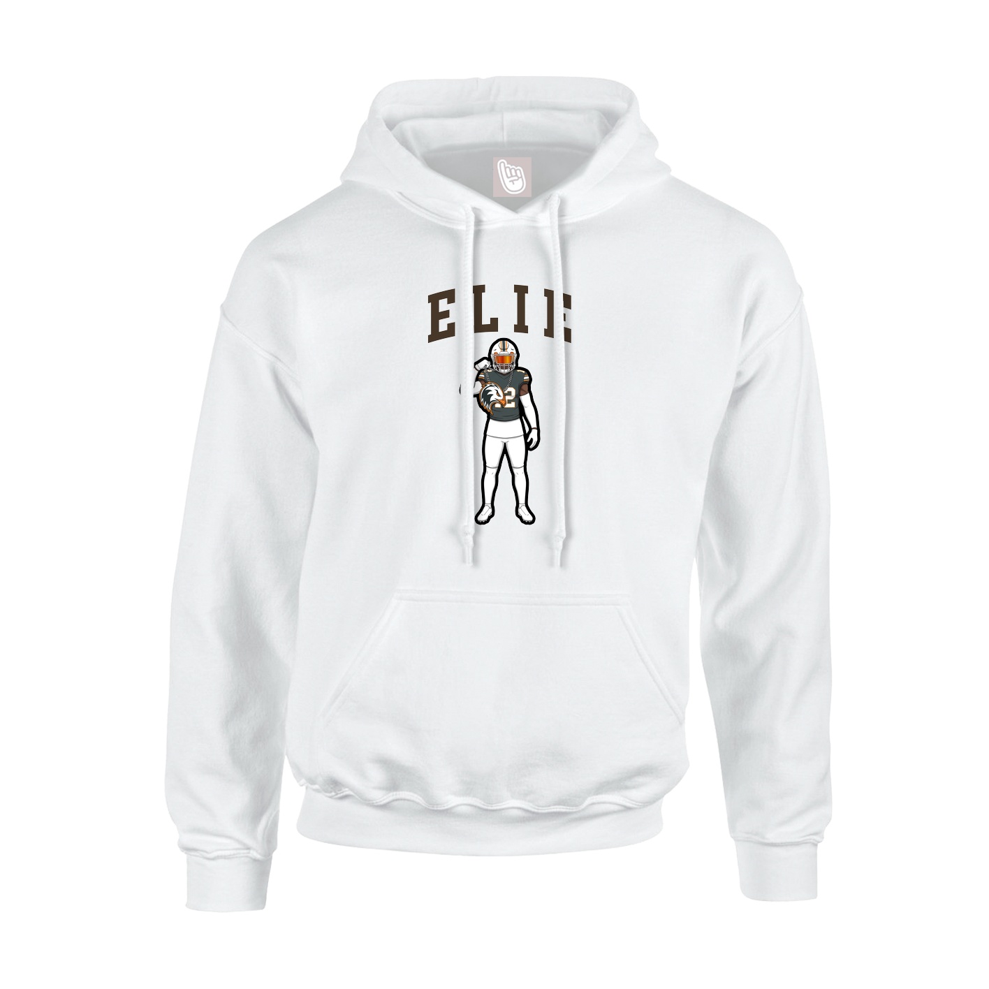 Youth Hoodie — Shirsey in White