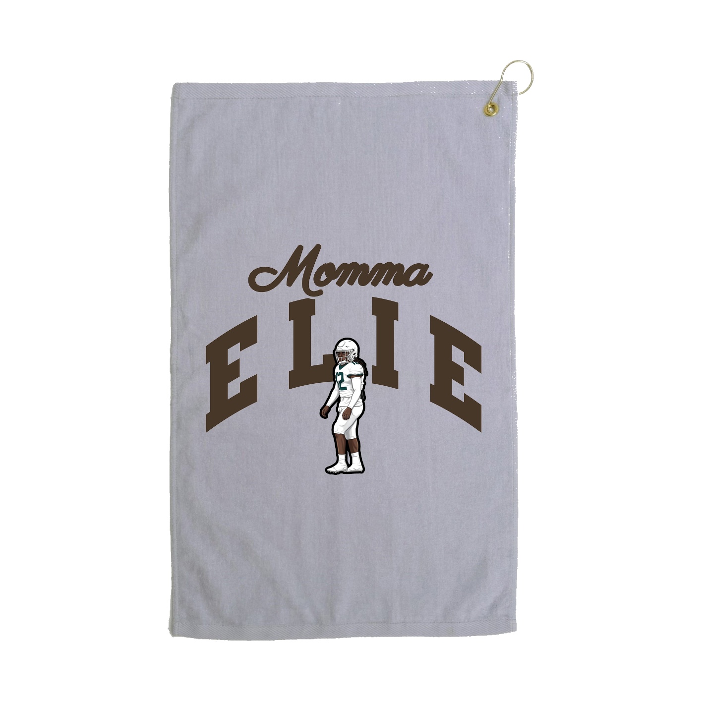 Golf Towel — Mothers Day Arch in Grey