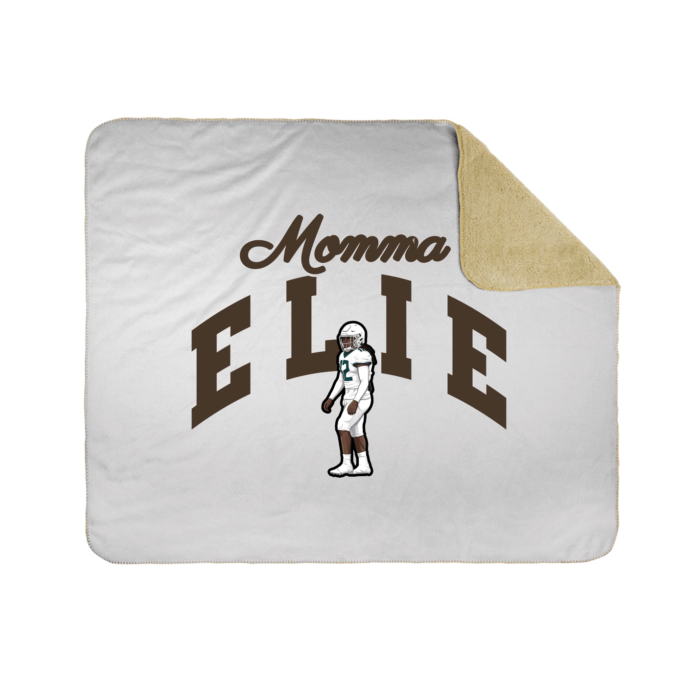 Throw Blanket — Mothers Day Arch in White
