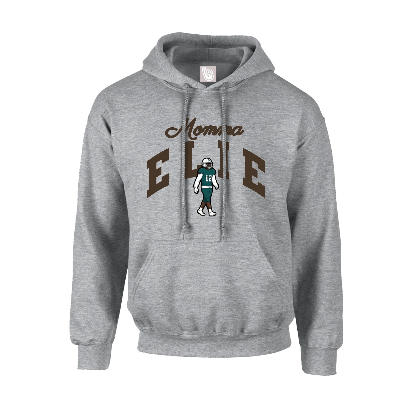 Hoodie — Mothers Day Arch in Grey