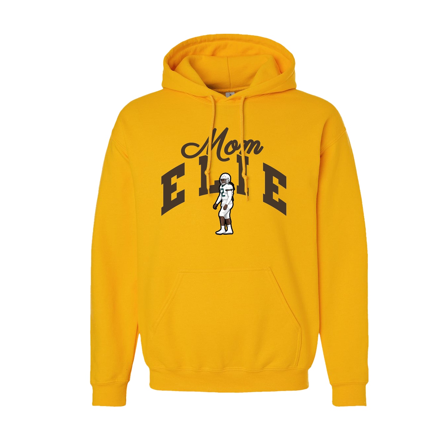 Youth Hoodie — Mothers Day Arch in Gold