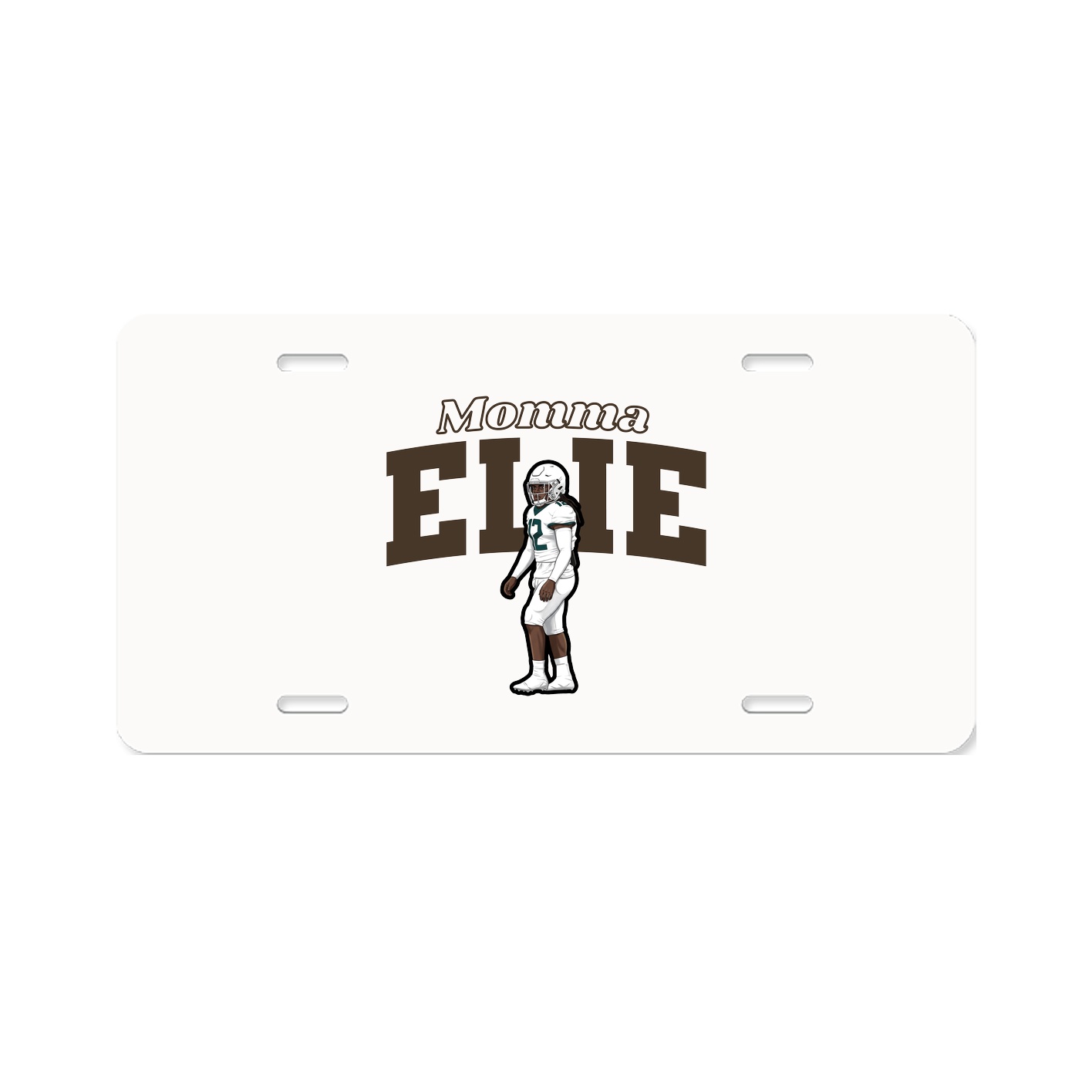 License Plate — Mothers Day Block in Classic