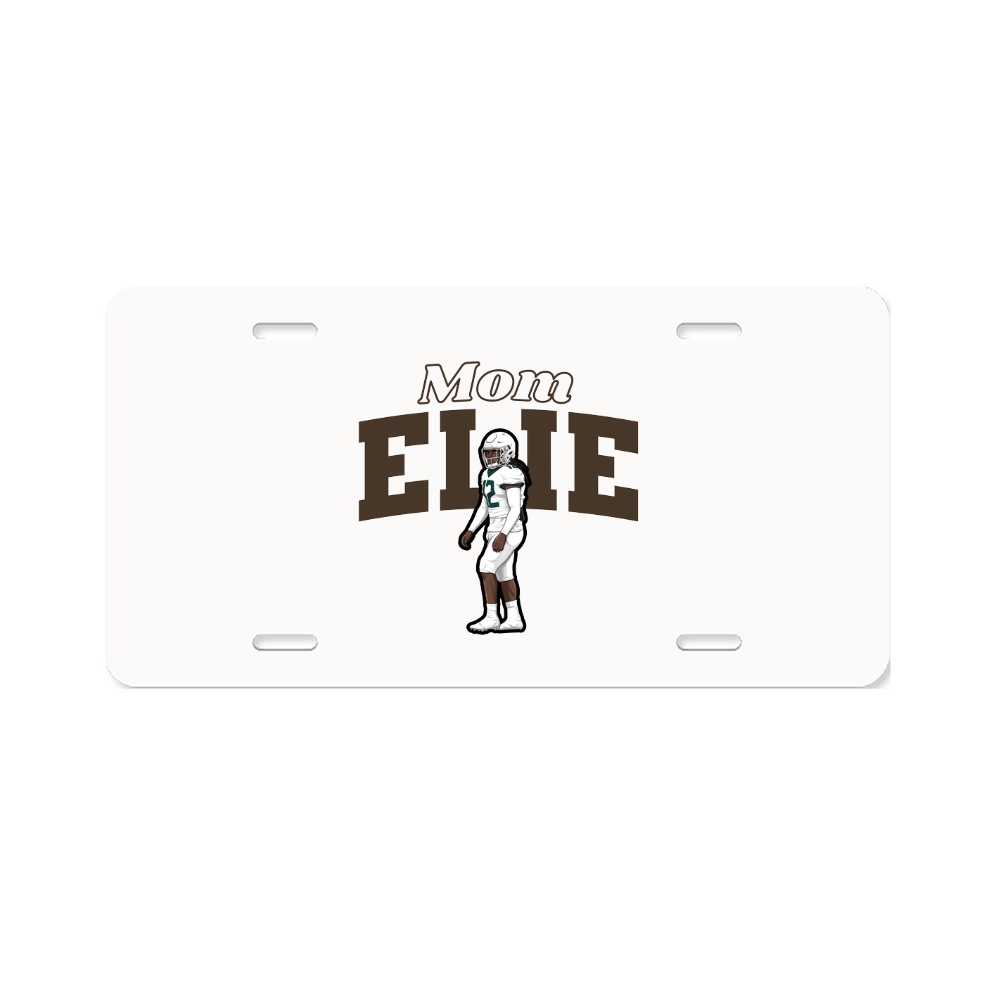 License Plate — Mothers Day Block in Classic