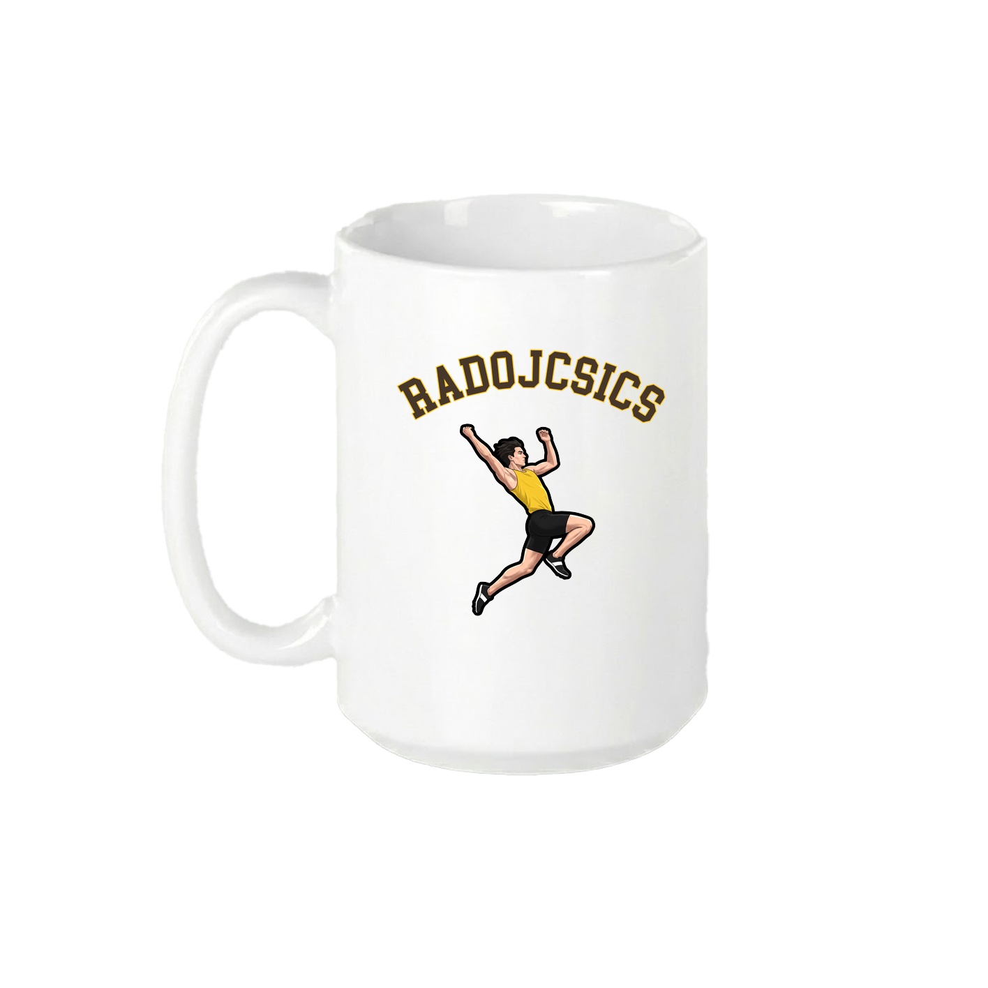 15oz Coffee Mug — Shirsey Arch in White