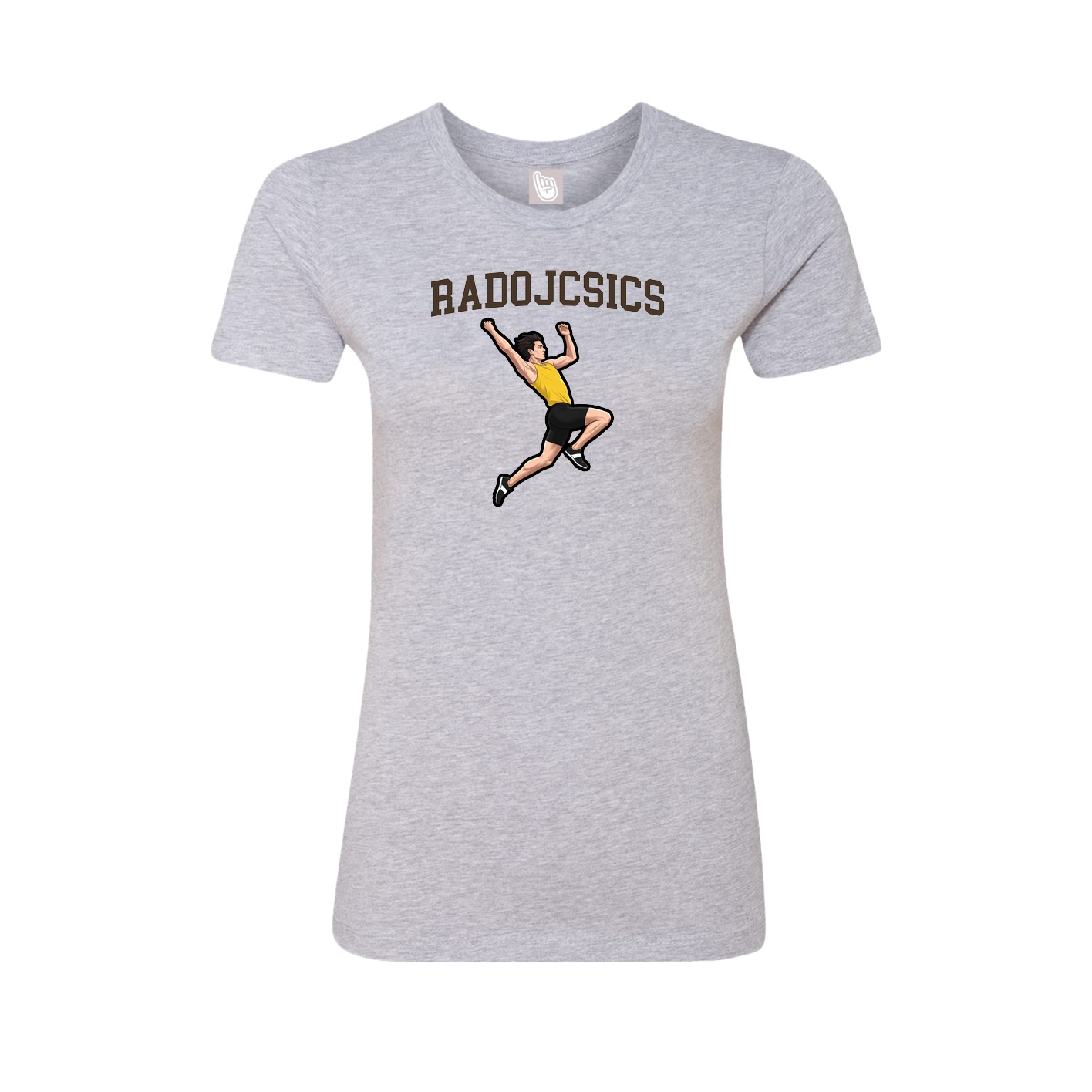 Fitted Women's Tee — Shirsey in Grey