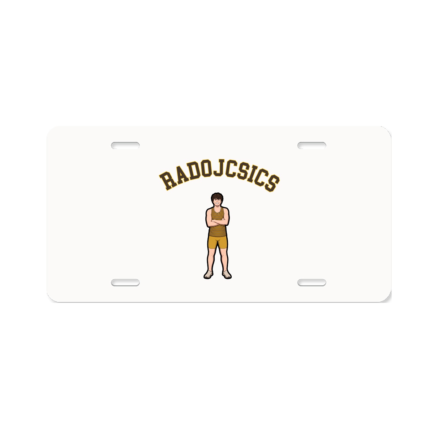License Plate — Shirsey Arch in Classic