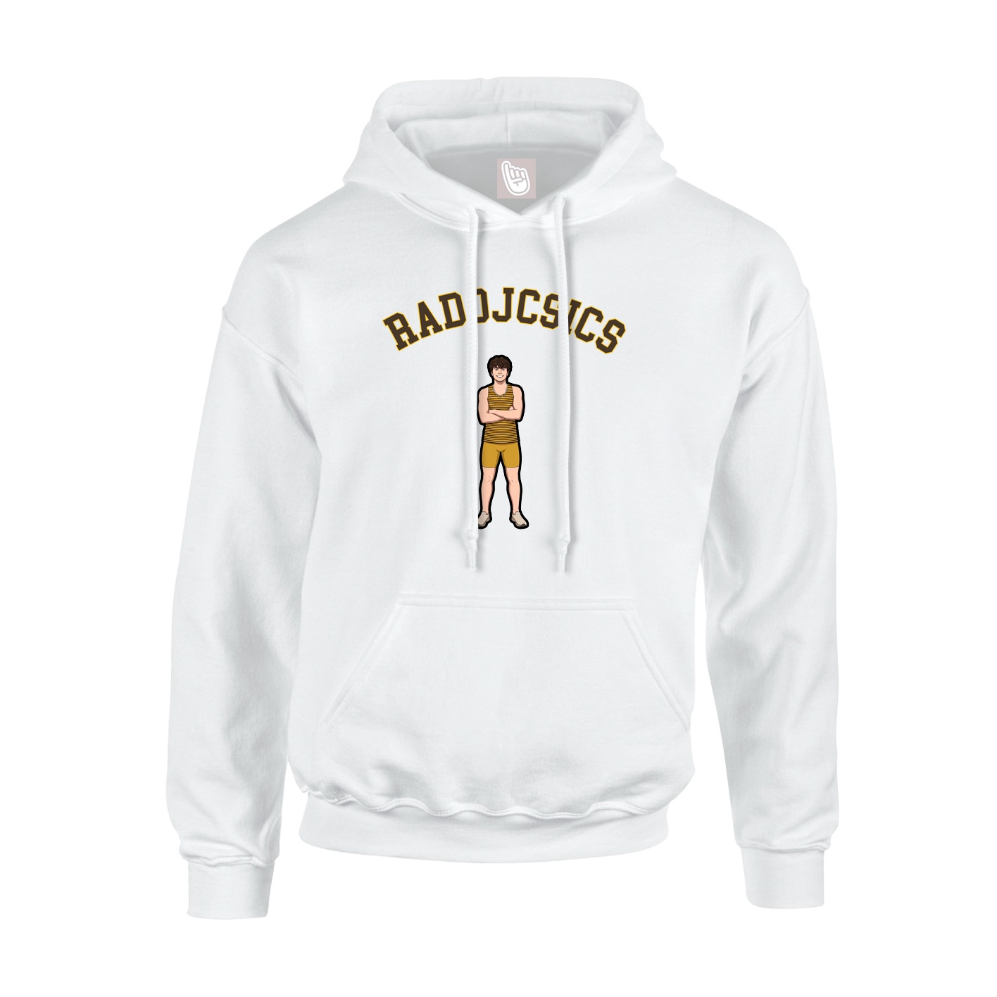 Hoodie — Shirsey Arch in White
