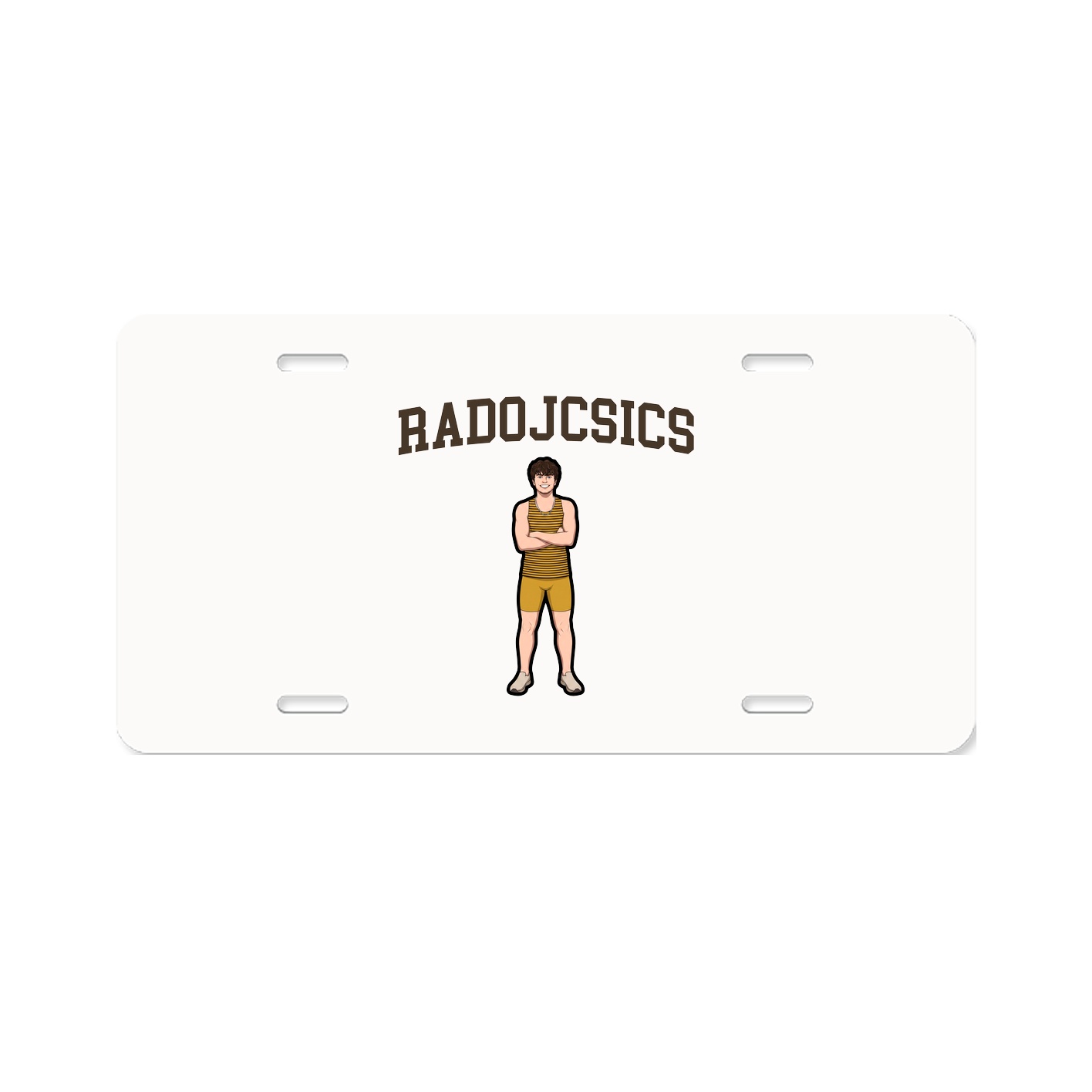 License Plate — Shirsey in Classic