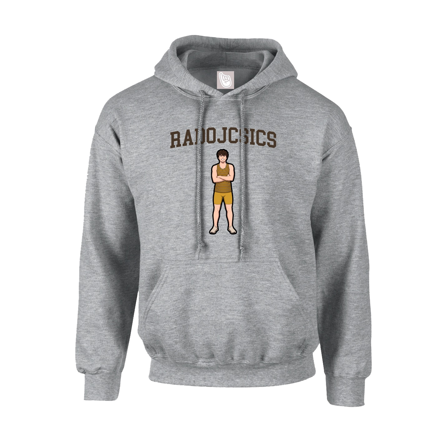 Hoodie — Shirsey in Grey