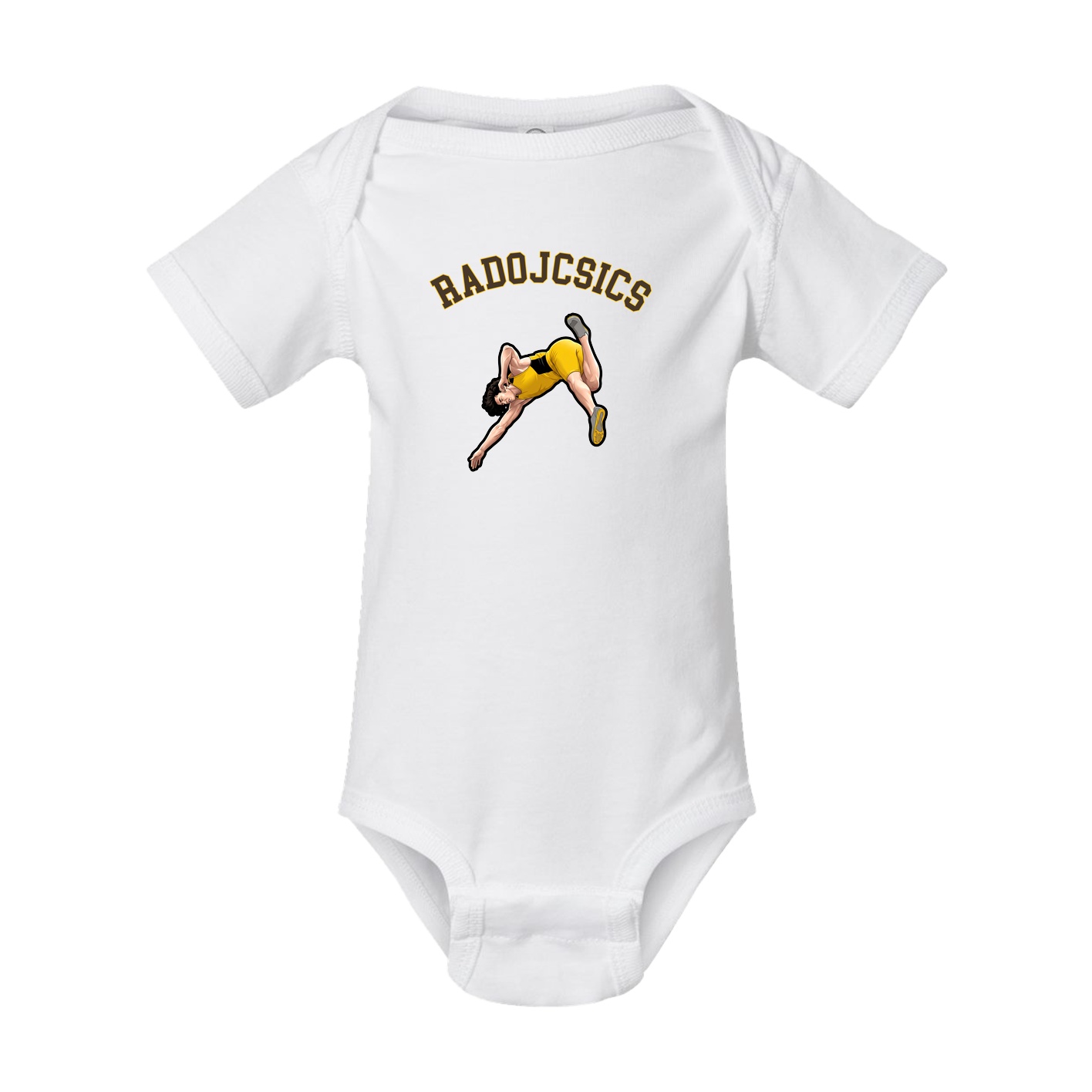 Baby Onesie — Shirsey Arch in White
