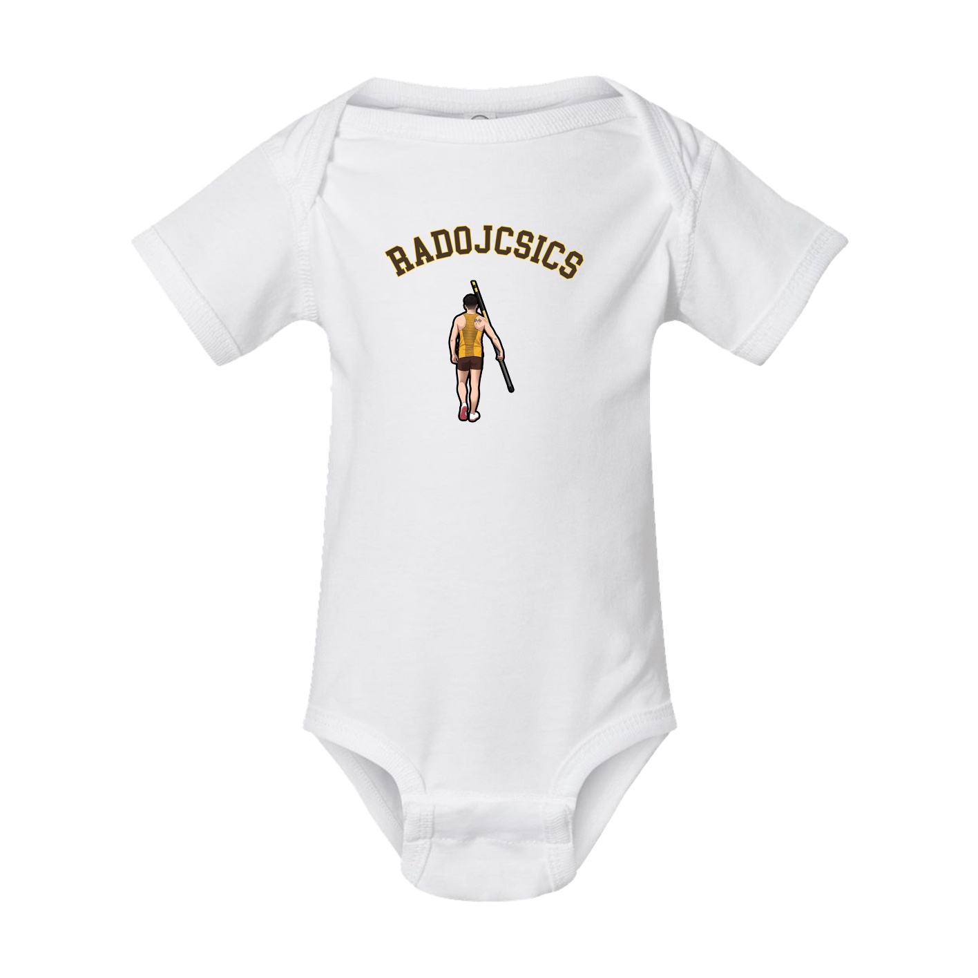 Baby Onesie — Shirsey Arch in White