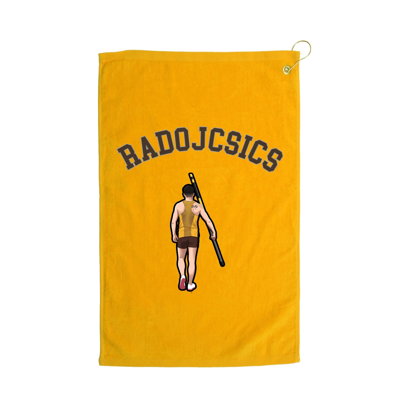 Golf Towel — Shirsey Arch in Gold